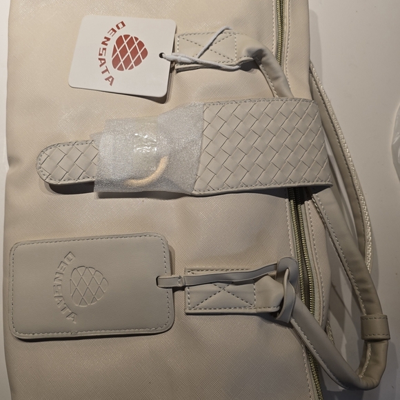 Cream Travel Bag for Women - Picture 2 of 11